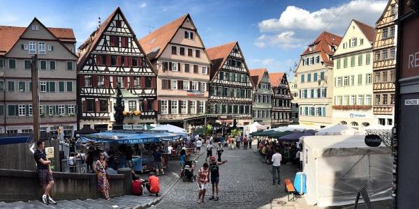 Tubingen street scene